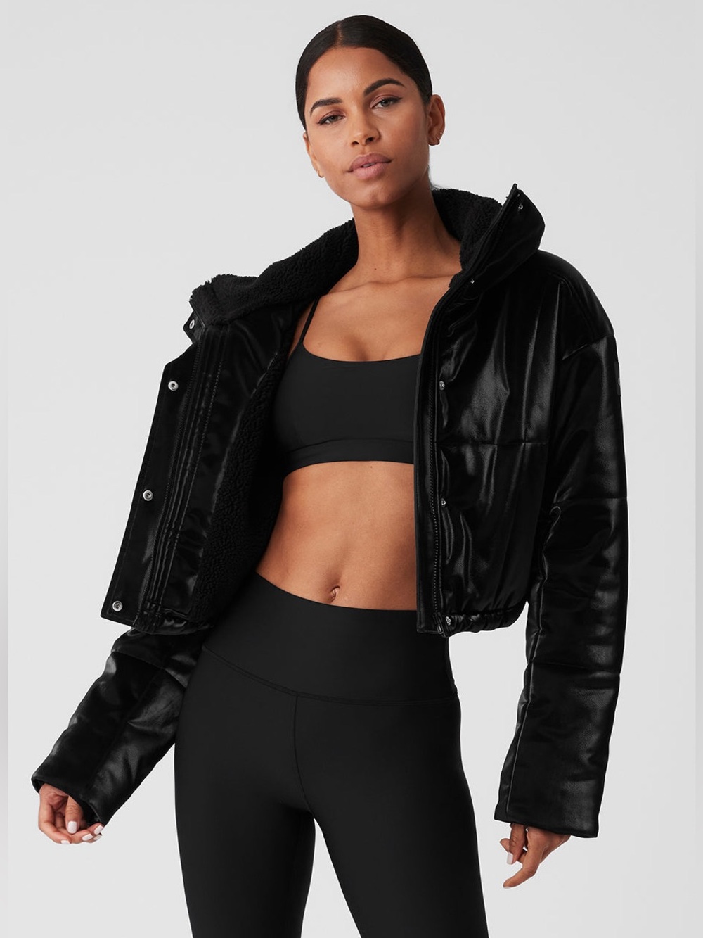 Alo Orion Cropped Puffer Coat